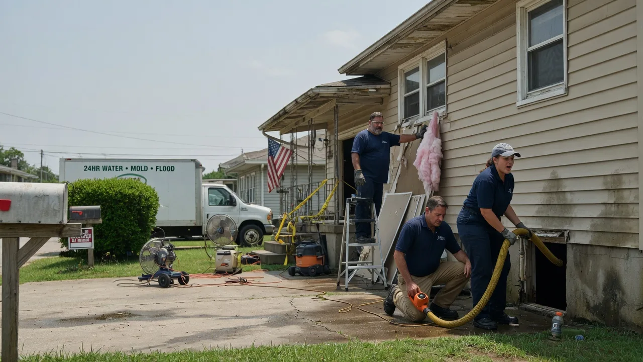 Water Damage Repair in Texas near me